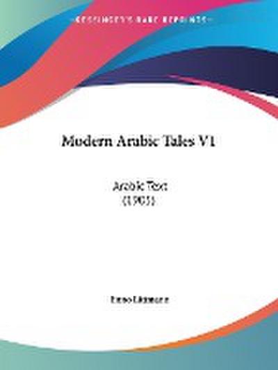 Modern Arabic Tales V1