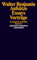 Gesammelte Schriften II. Aufsätze, Essays, Vorträge