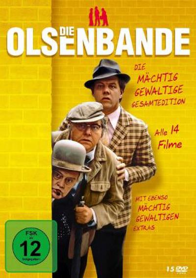 Die (mächtig gewaltige) Olsenbande Gesamtedition - mit ebenso mächtig gewaltigen Extras, 15 DVD