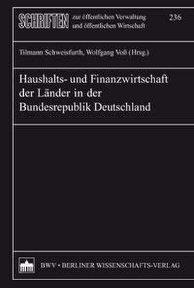 Haushalts- und Finanzwirtschaft der Länder in der Bundesrepublik Deutschland