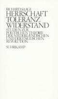 Herrschaft, Toleranz, Widerstand