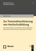 Zur Transnationalisierung von Hochschulbildung