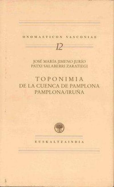 Toponimia de la cuenca de Pamplona : ciudad de Pamplona