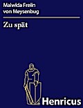 Zu spät