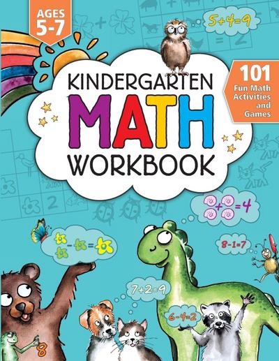 Kindergarten Math Activity Workbook