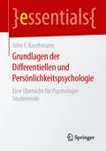 Grundlagen der Differentiellen und Persönlichkeits
