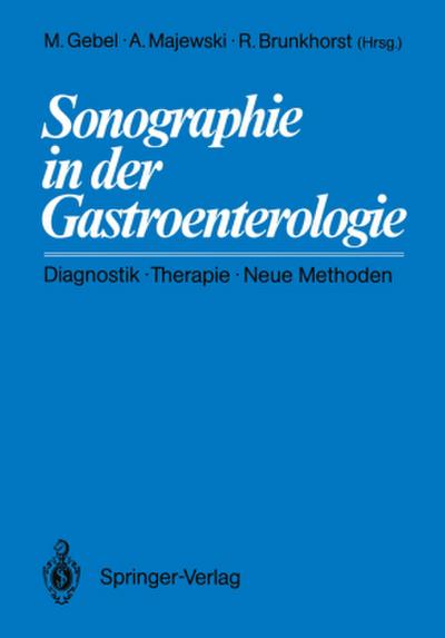 Sonographie in der Gastroenterologie