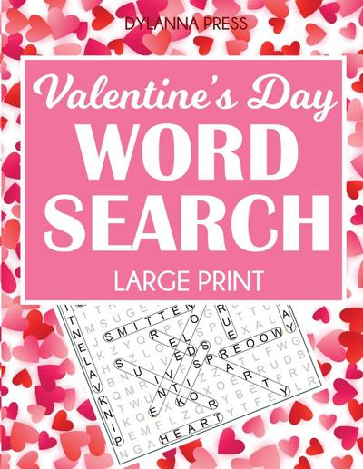 Valentine’s Day Word Search Large Print