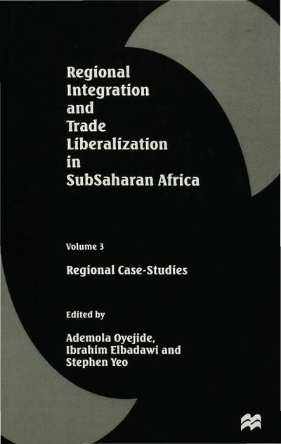 Regional Integration and Trade Liberalization in Subsaharan Africa