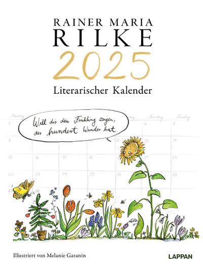 Rilke-Kalender 2025  - Wandkalender