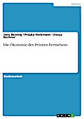 Die Ökonomie des Privaten Fernsehens