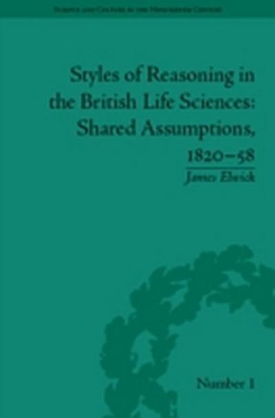 Styles of Reasoning in the British Life Sciences