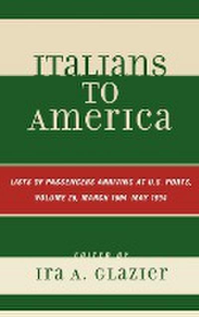 Italians to America, June 1903 - October 1903