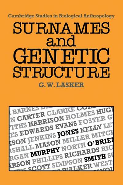 Surnames and Genetic Structure