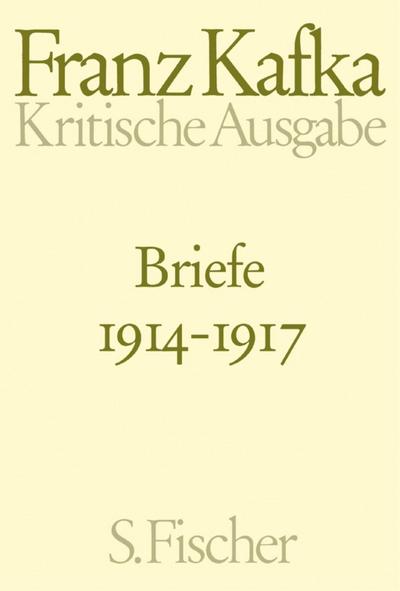 Kritische Ausgabe Briefe 1914-1917