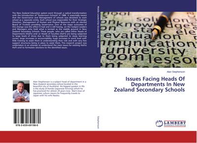 Issues Facing Heads Of Departments In New Zealand Secondary Schools