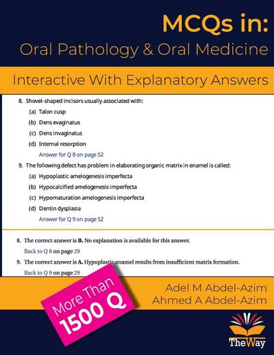 MCQs in Oral Pathology and Oral Medicine