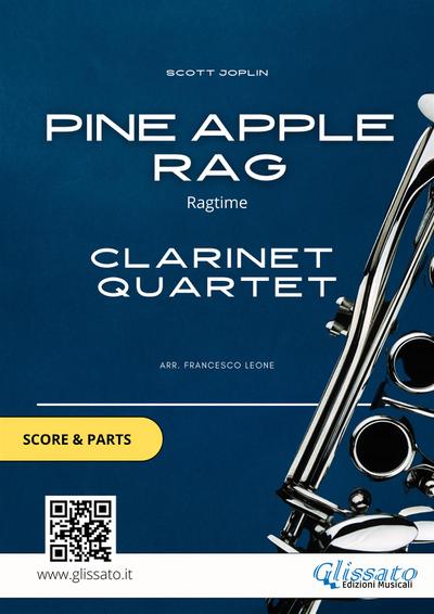 Clarinet Quartet "Pine Apple Rag" (score and parts)