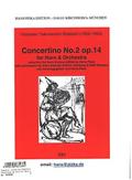 Concertino op.14,2für Horn und Orchester
