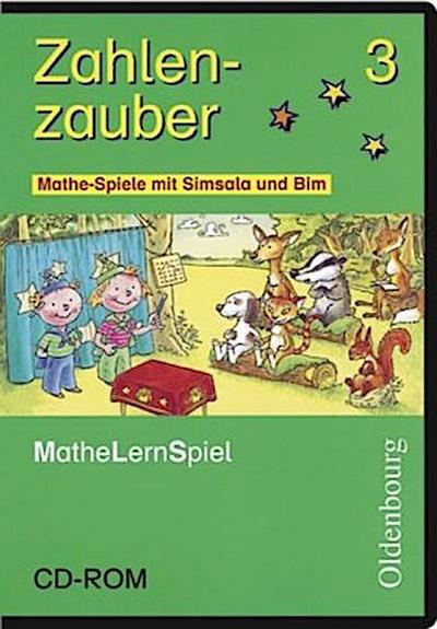 Zahlenzauber,  3. Jahrgangsstufe, 1 CD-ROM