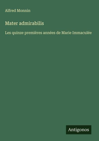 Mater admirabilis