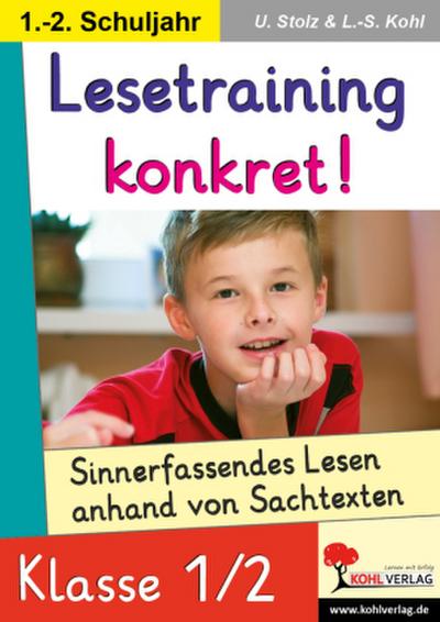 Lesetraining konkret! 1./2. Schuljahr