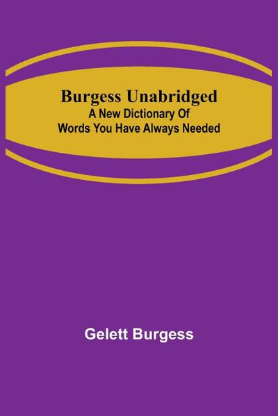 Burgess Unabridged