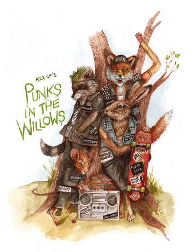 Punks In The Willows (Hardcover)