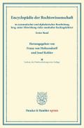 Encyklopädie der Rechtswissenschaft