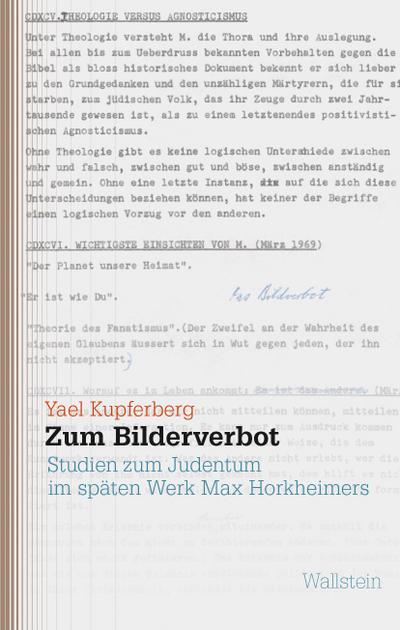 Zum Bilderverbot