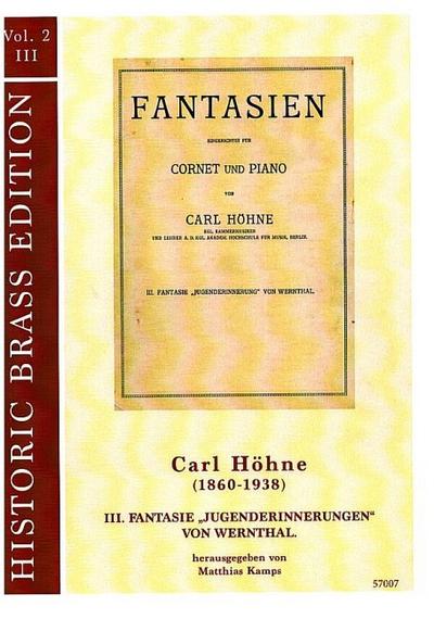 Fantasie "Jugenderinnerung" von Wernthalfür Trompete und Klavier
