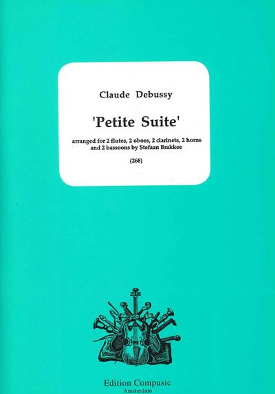 Petite suite for 2 flutes, 2 oboes,2 clarinets, 2 horns and 2 bassoons