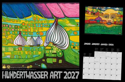 Hundertwasser Broschürenkalender Art 2027