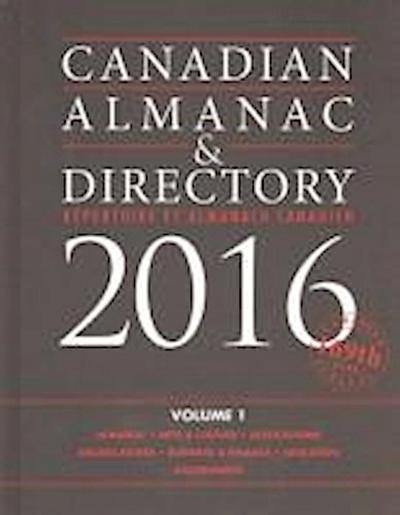Canadian Almanac & Directory, 2016