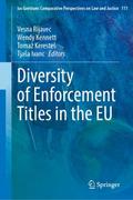 Diversity of Enforcement Titles in the EU