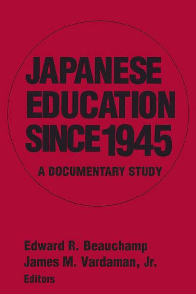 Japanese Education since 1945