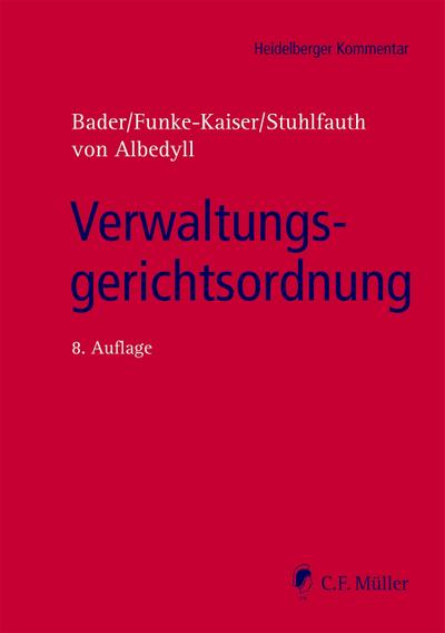 Verwaltungsgerichtsordnung, eBook