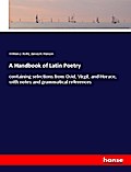 A Handbook of Latin Poetry