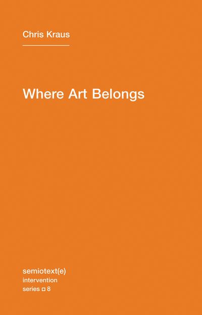 Where Art Belongs