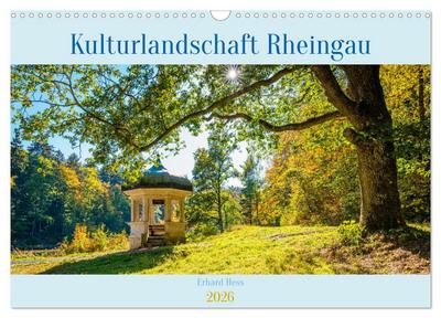 Kulturlandschaft Rheingau (Wandkalender 2026 DIN A3 quer), CALVENDO Monatskalender