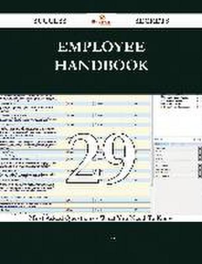 Employee handbook 29 Success Secrets - 29 Most Asked Questions On Employee handbook - What You Need To Know
