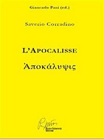 Saverio Corradino, l’Apocalisse