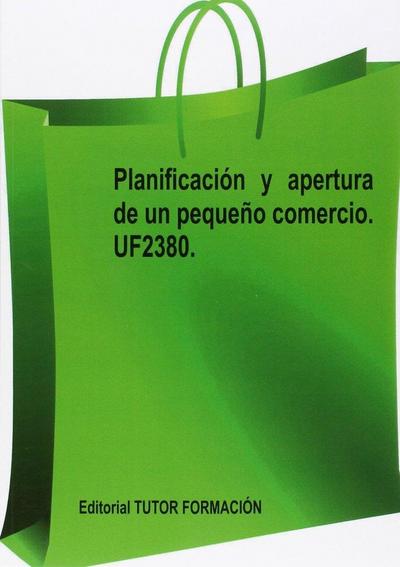 Planificación y apertura de un pequeño comercio
