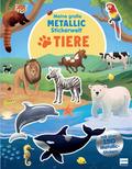 Metallic-Sticker: Tiere