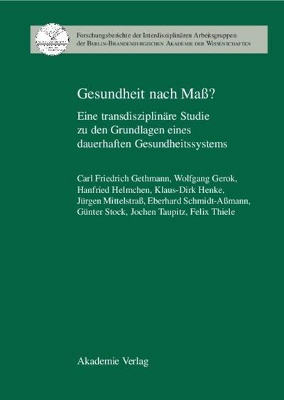Gesundheit nach Maß?