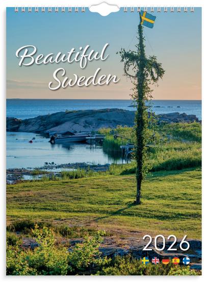 Burde Wandkalender Beautiful Sweden 2026