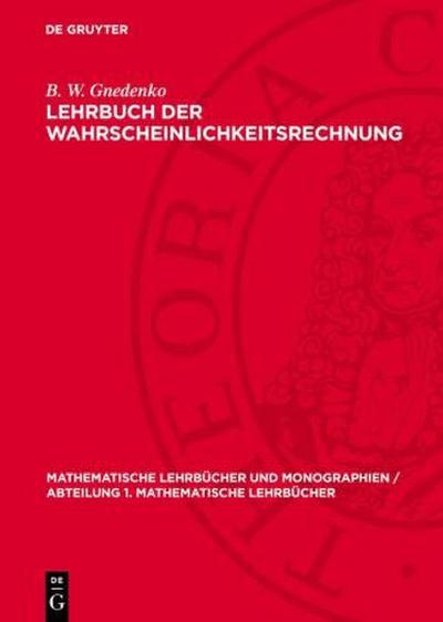 Lehrbuch der Wahrscheinlichkeitsrechnung