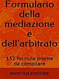 Formulario della mediazione e dell’arbitrato