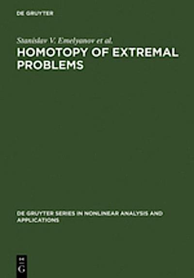 Homotopy of Extremal Problems