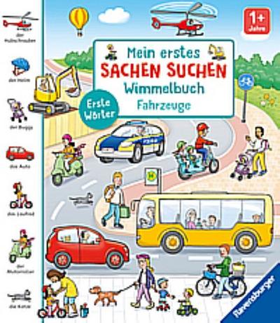 Mein erstes Sachen suchen Wimmelbuch: Fahrzeuge